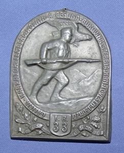 Austro-Hungarian Infantry Regiment 33 Cap Badge