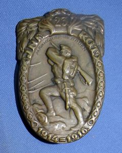 Austro-Hungarian 23rd Inf Regt 1914-1916 Cap Badge