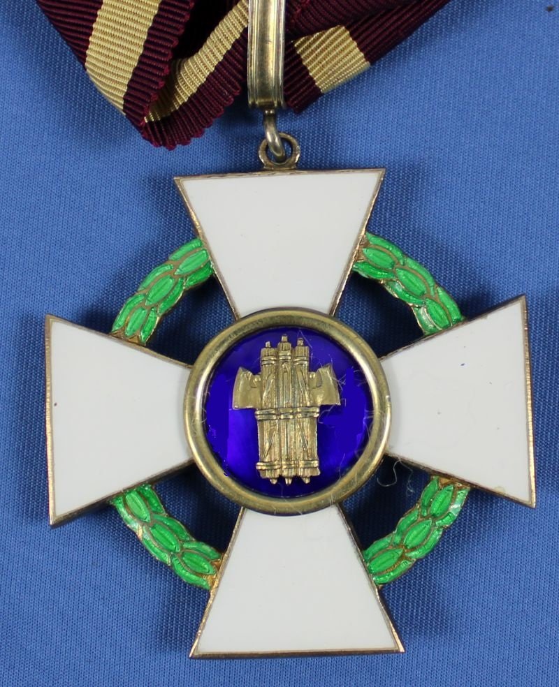 Fascist Italy Order of the Roman Eagle Commander Cross — image 3