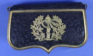 French 19th Century Medical Officer's Cartridge Box