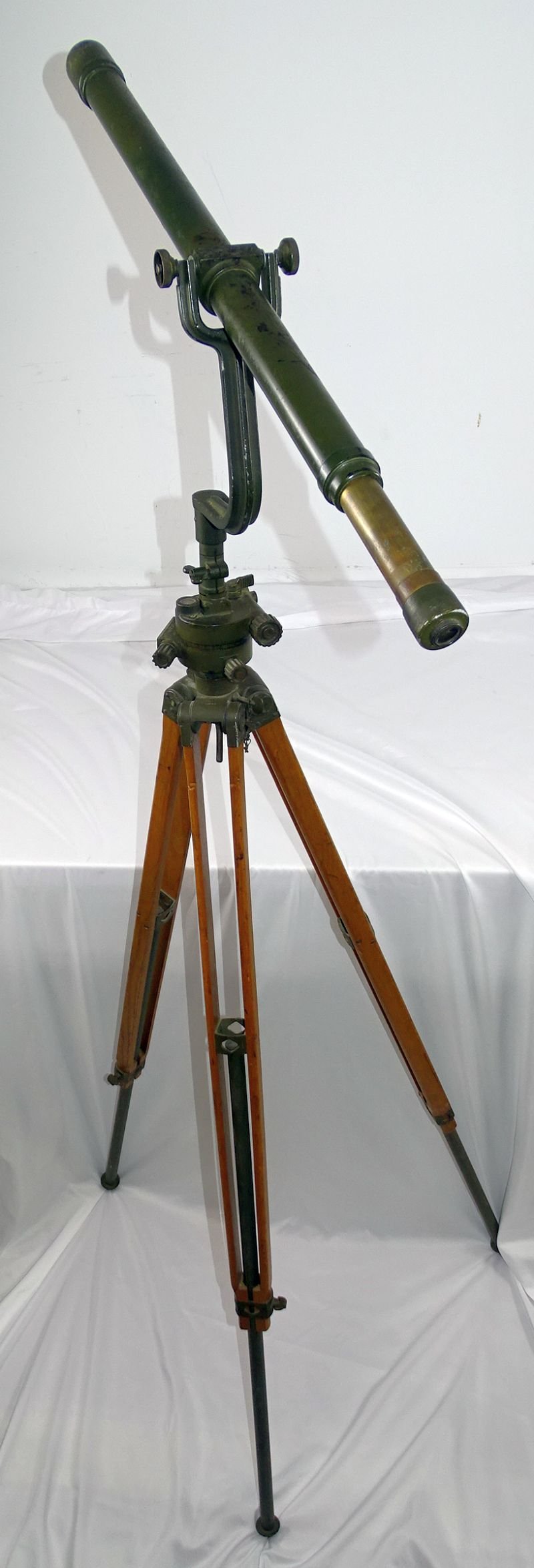 Military Telescope on Tripod — image 2