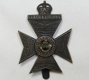 Royal Rifle Corps Cap Badge