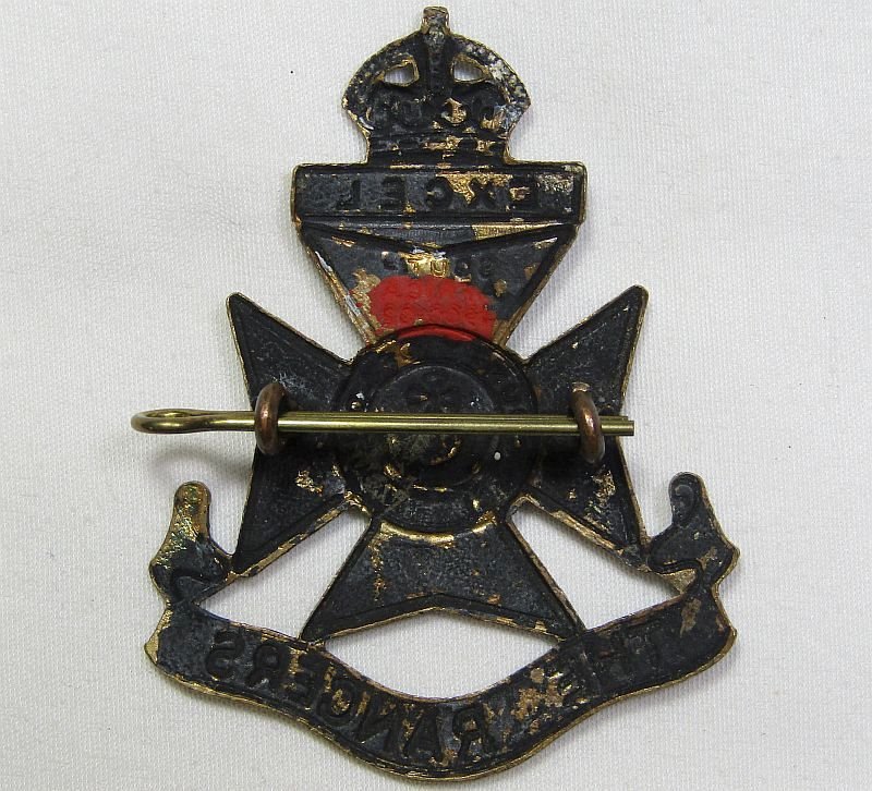 12th County of London Cap Badge — image 2