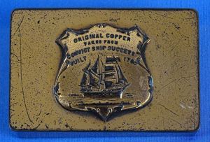 Small Box Made of Copper from the British Convict Ship …