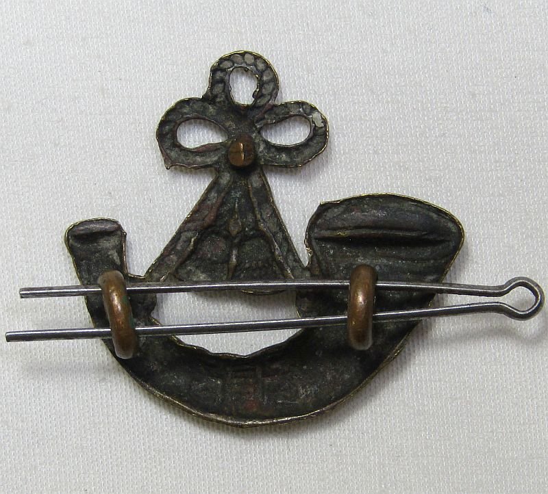 British Light Infantry Collar Badge — image 2
