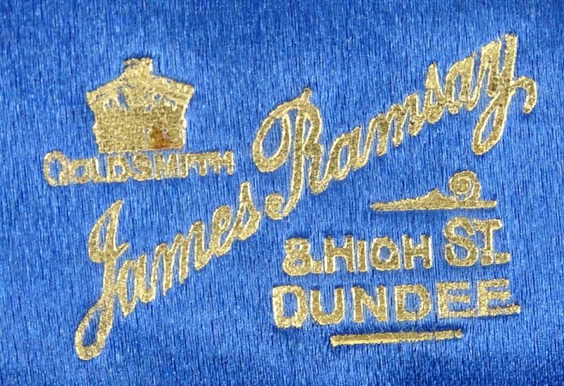 Cased Victorian Era Silver Scottish Thistle Buttons — image 5