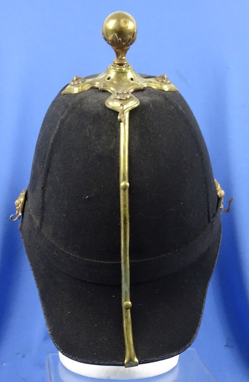 Victorian Era Royal Artillery Officer's Home Service Helmet — image 4