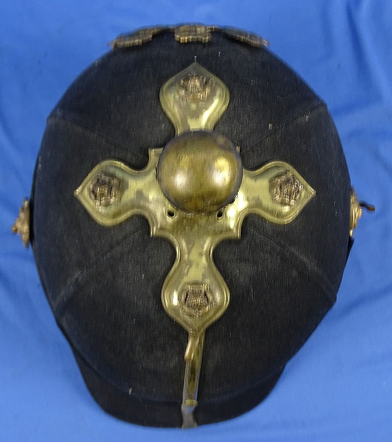 Victorian Era Royal Artillery Officer's Home Service Helmet — image 6