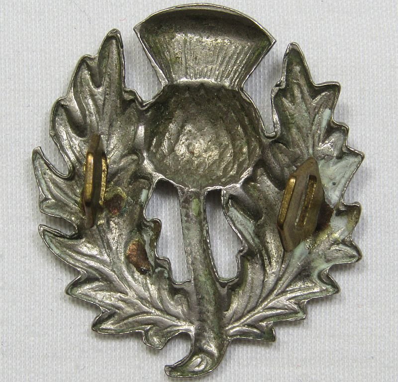 London Scottish Regiment Collar Insignia — image 2