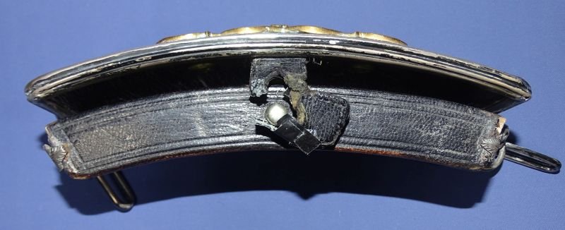 British Victorian 14th Hussars Silver Mounted Cartridge Pouch — image 4