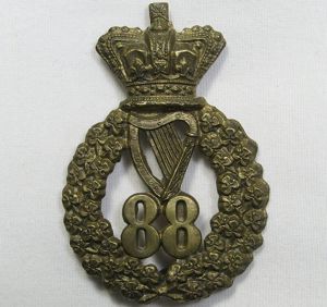 Victorian 88th Regiment of Foot (Connaught Rangers) Glengarry Badge