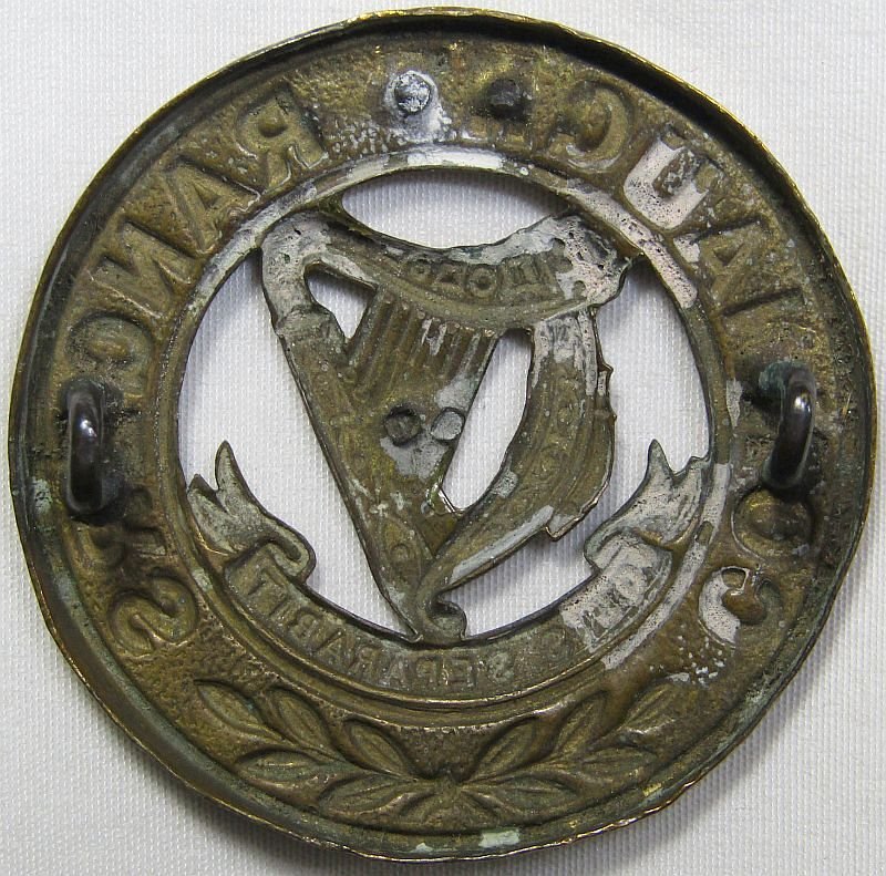 Connaught Rangers Helmet Plate Center — image 2