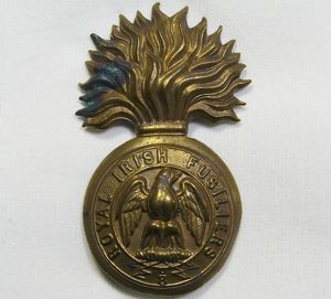 Victorian Royal Irish Fusiliers Glengarry Badge