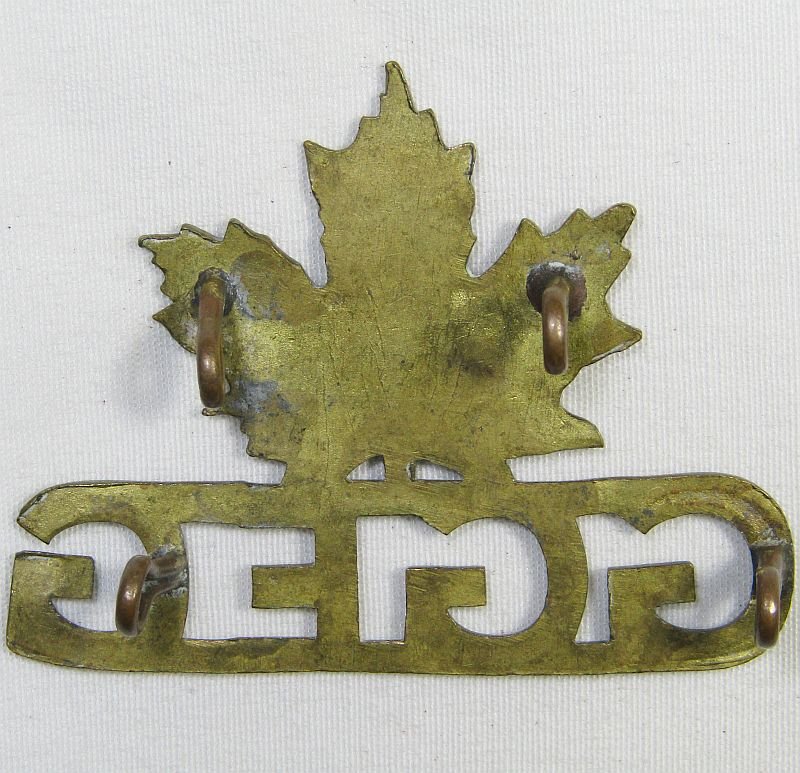 Canada WWI Governor General's Foot Guards Shoulder Title — image 2