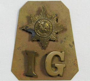 Irish Guards Shoulder Title