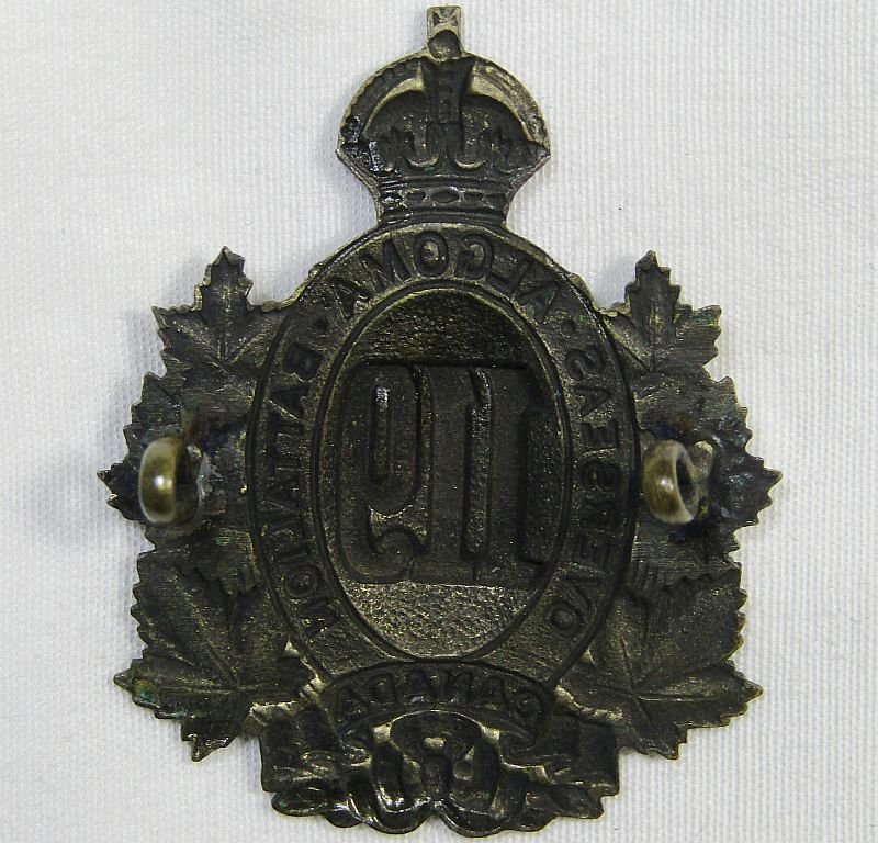 WWI 119th Canadian Infantry Battalion Cap Badge — image 2