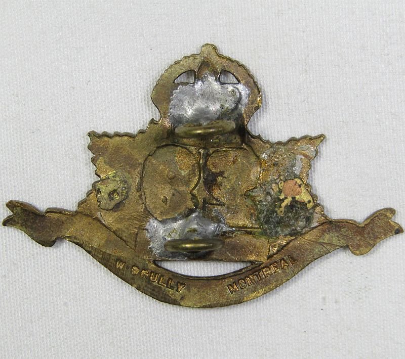 Canadian 29th Waterloo Regiment Collar Badge — image 2