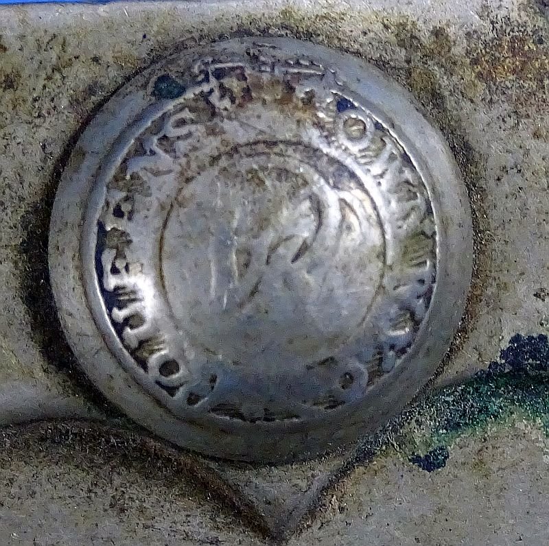 British Victorian Era Queen's Own Worcestershire Yeomanry Cavalry Shoulder Scales — image 3