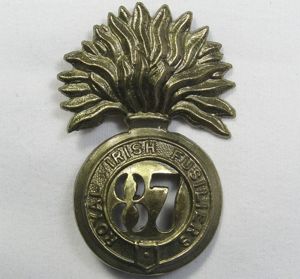 87th (Royal Irish Fusiliers) Regiment of Foot Glengarry Badge