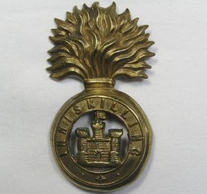 Royal Inniskilling Fusiliers Glengarry Badge