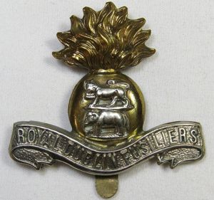Royal Dublin Fusiliers Cap Badge