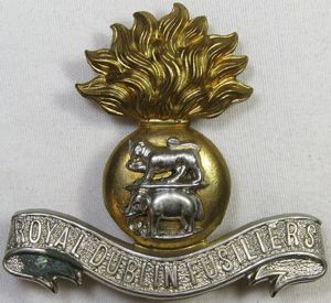 Royal Dublin Fusiliers Cap Badge