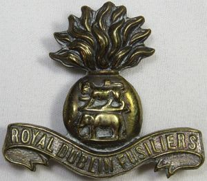 Royal Dublin Fusiliers Cap Badge
