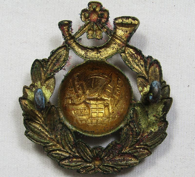 British Royal Marines Light Infantry Cap Badge — image 2