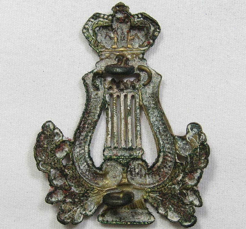 British Royal Marine Band Cap Badge — image 2
