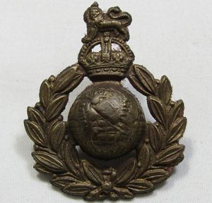British Royal Marines Cap Badge
