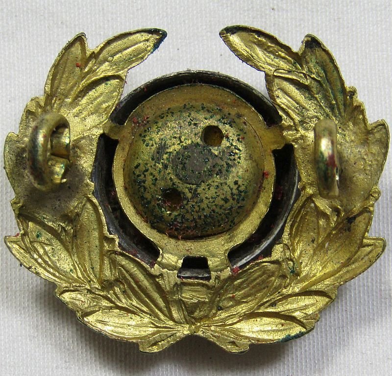 British Royal Marine Collar Badge — image 2