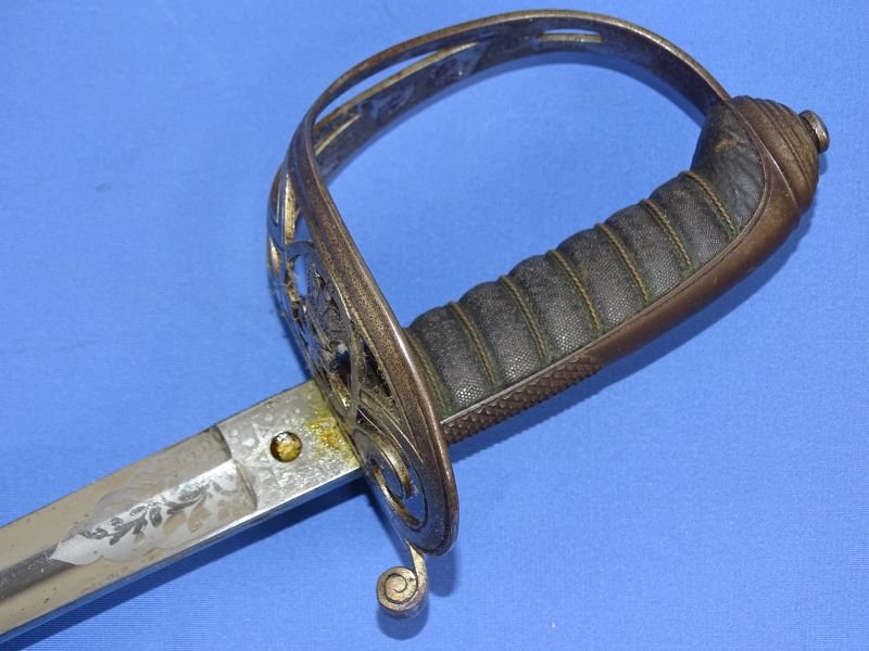 British Victorian Period 1827 Pattern Rifle Officers Sword — image 11