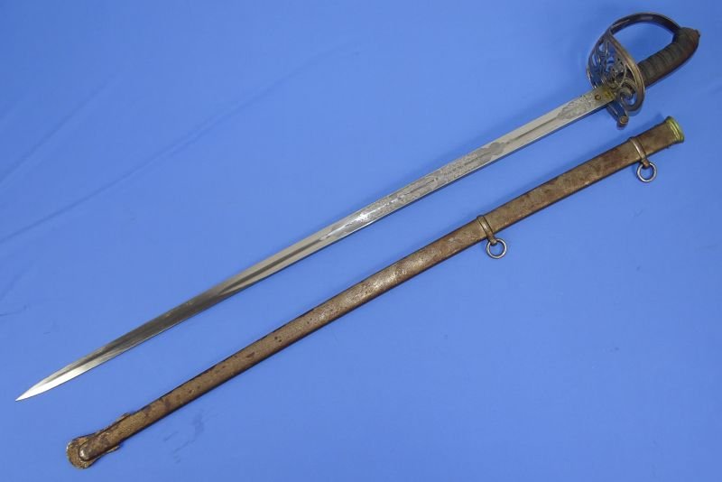 British Victorian Period 1827 Pattern Rifle Officers Sword — image 2