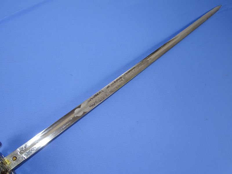 British Victorian Period 1827 Pattern Rifle Officers Sword — image 4