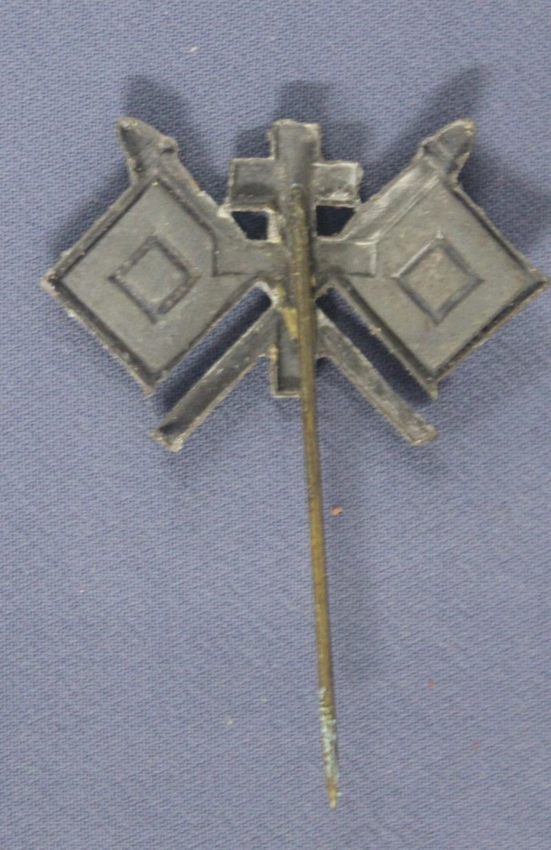 WWII Free French Serving In The Middle East Signals Unit Insignia — image 2