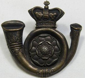 British Victorian Crown The King's Own Yorkshire Light Infantry Cap …