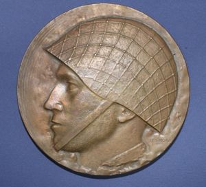 Polish Army Bronze Table Medal