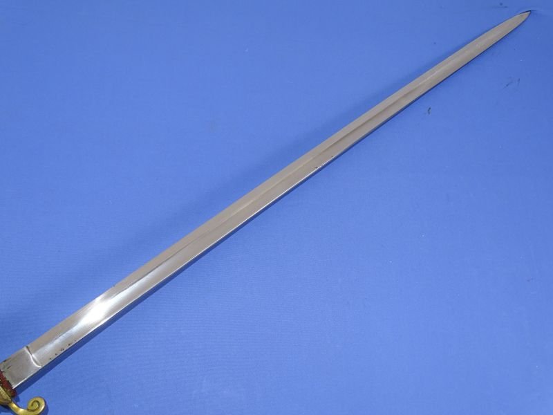 Portuguese Lion Head Naval Officer Sword with Portepee — image 5