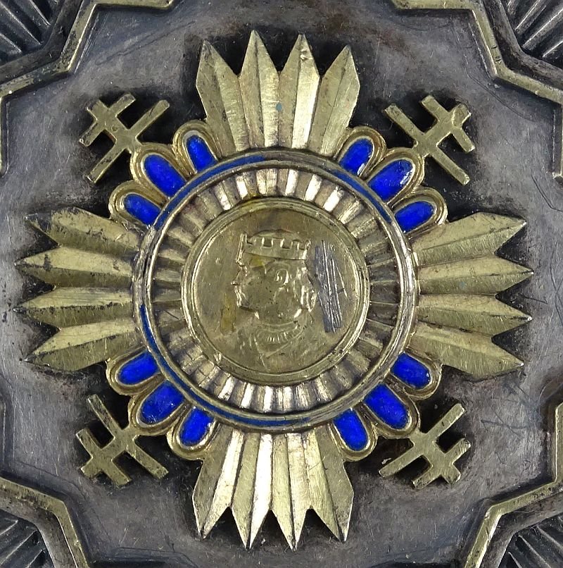 Third Reich Era Slovakia Order of Prince Pribina Breast Star — image 2