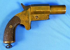 WWI French Brass Frame Flare Gun