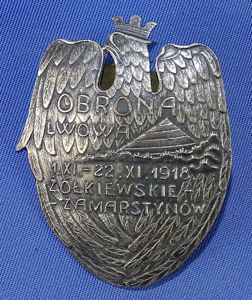 Commemorative Badge for the Defense of Lwow 1918