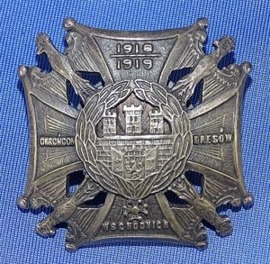 Polish Commemorative Badge of the Defenders of the Eastern Borderlands …