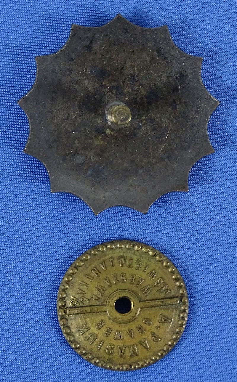 Polish Commemorative Badge Zatoga Lewandowki 1918 — image 2