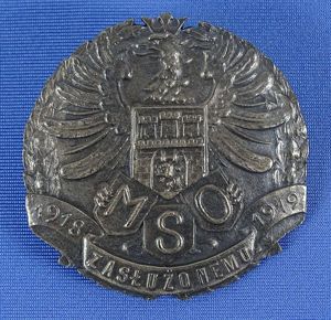 Polish MSO Meritorious Service Badge
