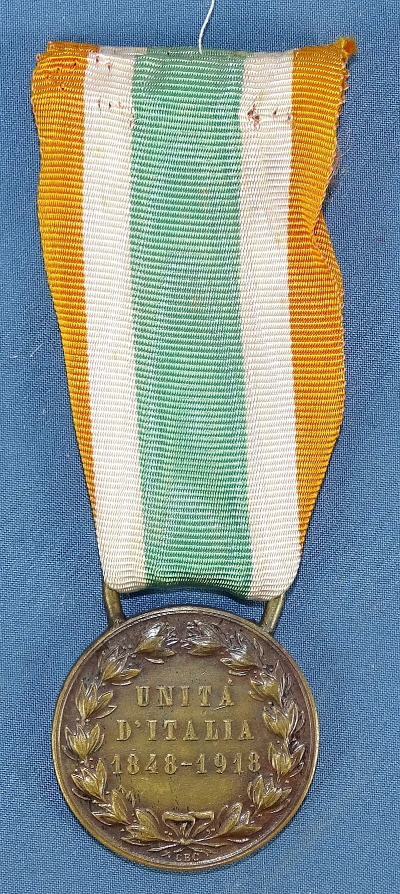 Italian Medal of Unification 1848-1918 — image 2