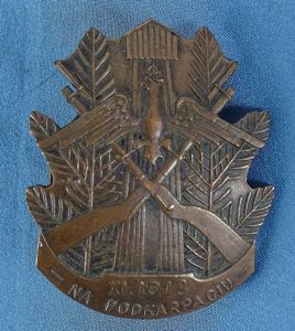 Polish Commemorative Badge of the 3rd Battalion of the Sanok …