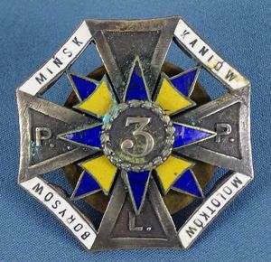 Polish 3rd Infantry Regiment Badge