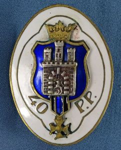 Polish 40th Rifle Regiment Badge