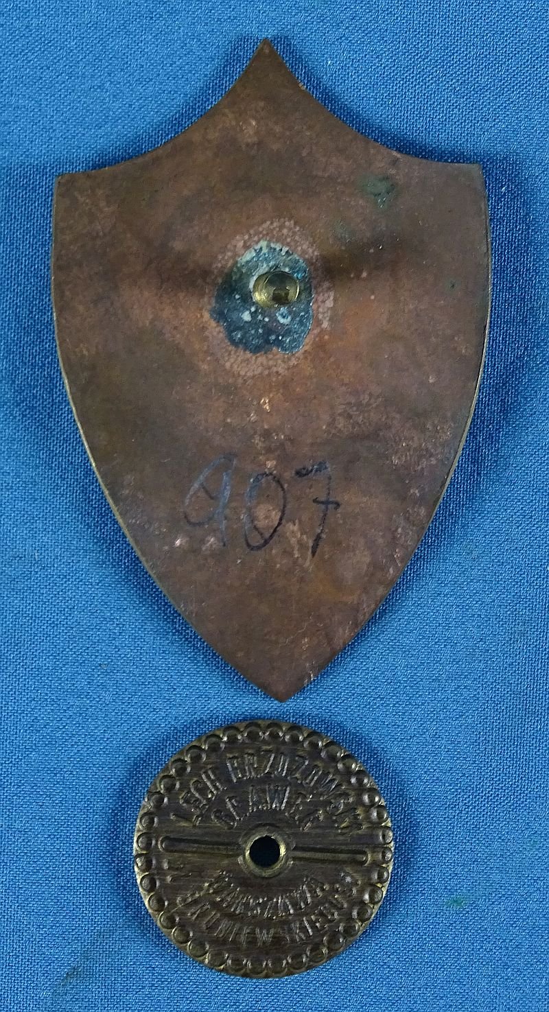 Polish Badge for the Brave Crew in the Heroic Defense of Belz Galicia — image 2