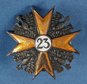Polish 23rd Cavalry Regiment Badge
